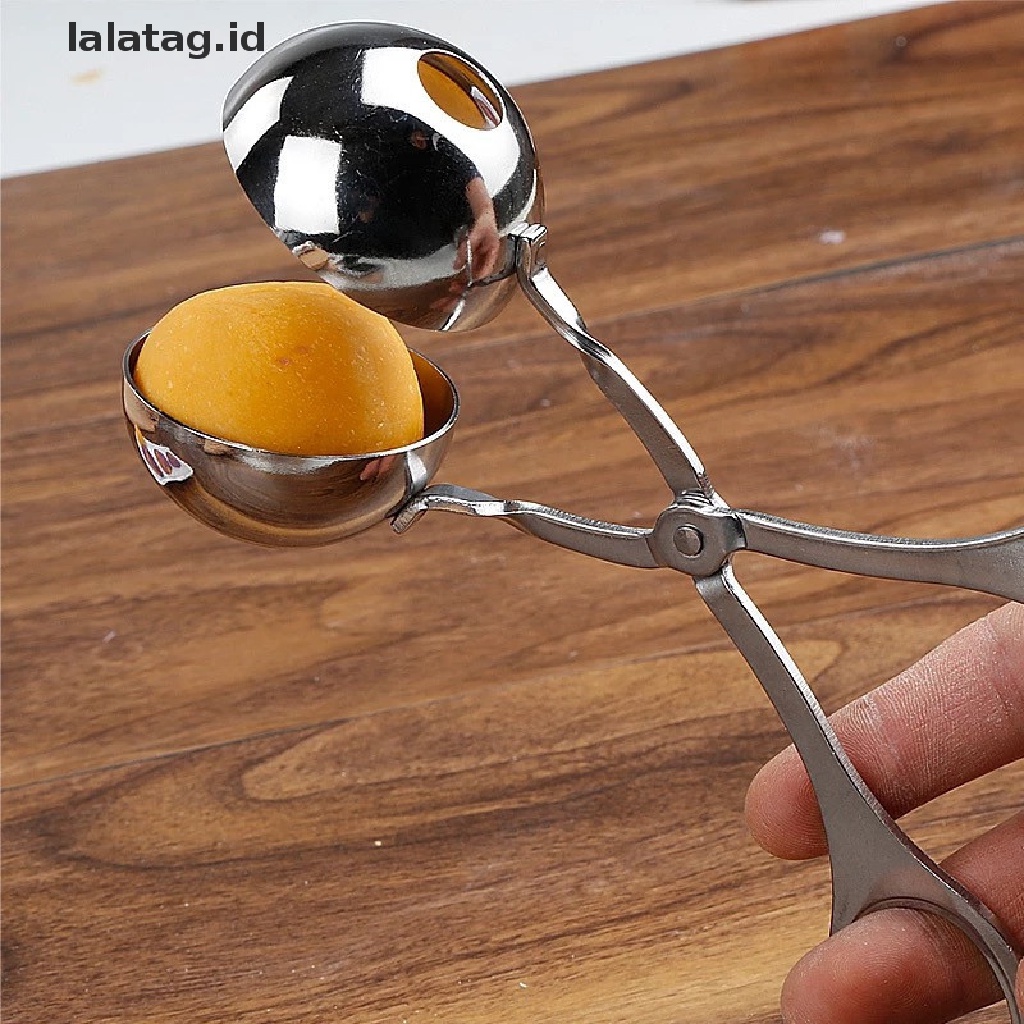 [lalatag] Kitchen Meatball Maker Stainless Steel Nonstick Meatball Clip Accessories [ID]