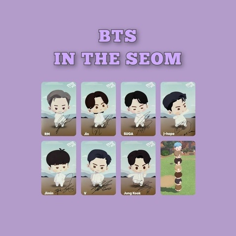 PC PHOTOCARD BTS IN THE SEOM UNOFF