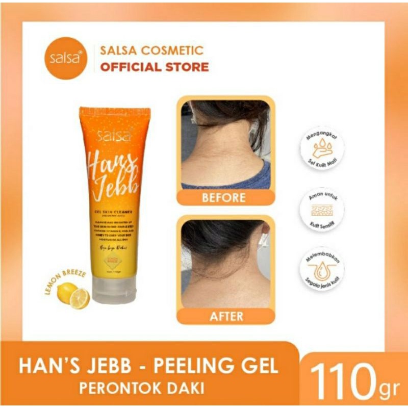 SALSA HAND JEBB | GEL PERONTOK DAKI &amp; KETIAK HITAM LULUR TANPA BILAS | GEL SKIN CLEANSER