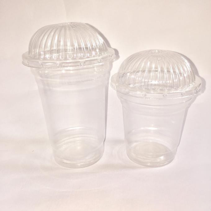 Super Cup Plastik / Gelas Plastik 16 Oz Thai Tea + Lid Dome (Isi 50) Sale