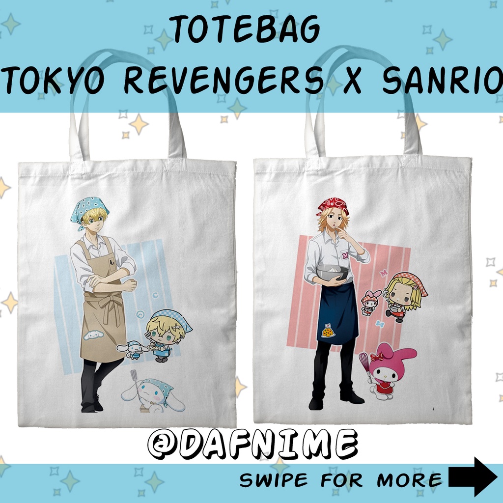 TOTEBAG ANIME TOKYO REVENGERS X SANRIO EDITION