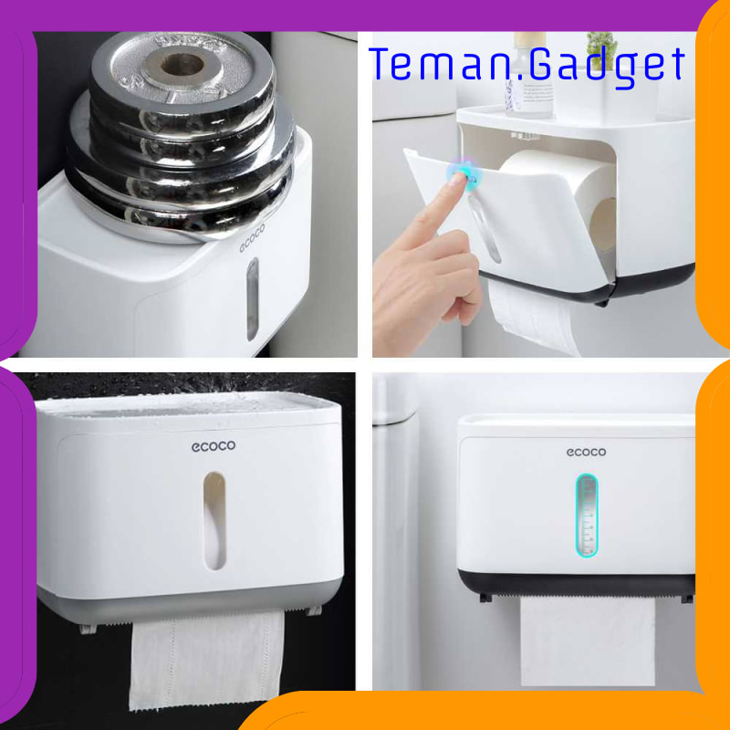 TG-DG2027 ECOCO KOTAK TISU TISSUE STORAGE TOILET PAPER BOX DISPENSER - E1807