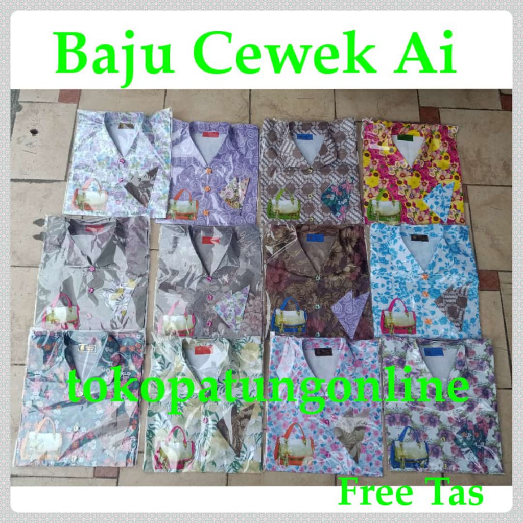 Baju Kertas Cewek Ai Sembahyang Chengbeng