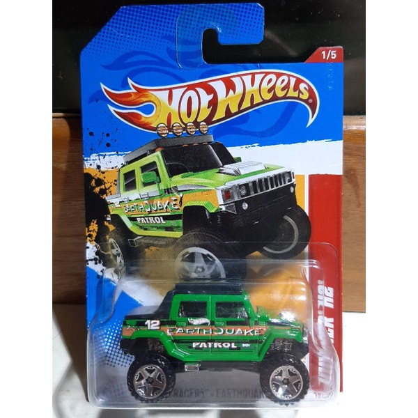 Hot Wheels Hummer H2 (Thrill Racers - Earthquake 12)