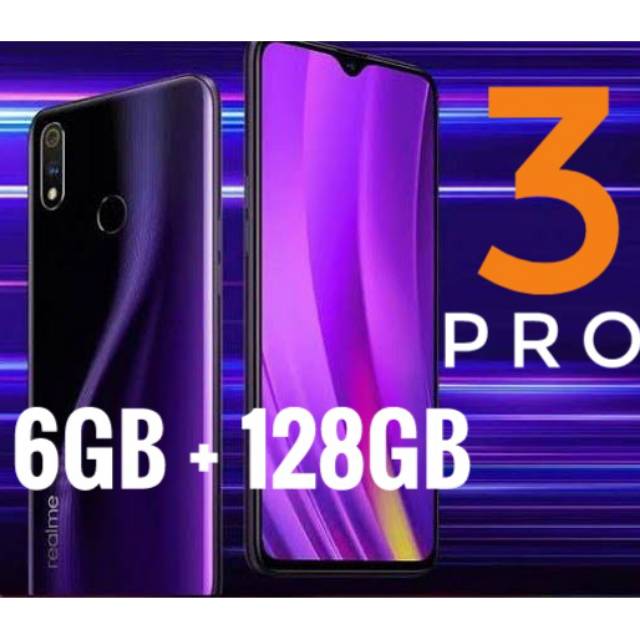 Realme 3 Pro 6/128 Garansi Resmi Real Me Rilmi Realmi