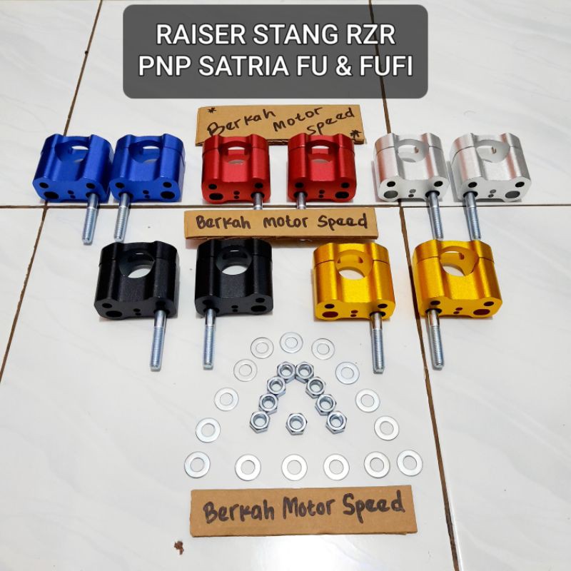 RAISER STANG RZR SATRIA FU RAISER CNC PNP SATRIA FU RAISER STANG RZR FATBAR CB150 VIXION RX KING DLL