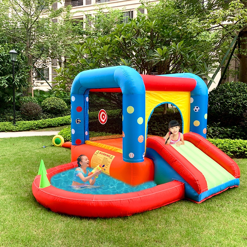 bouncy castle house football