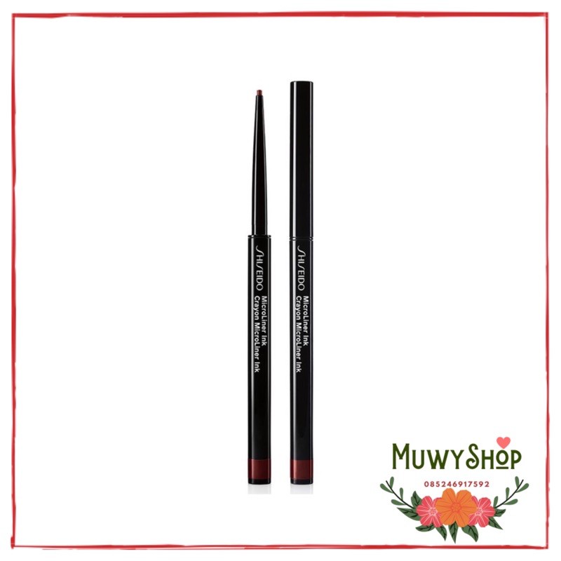 Shiseido Crayon Microliner Ink Real Size Eyeliner