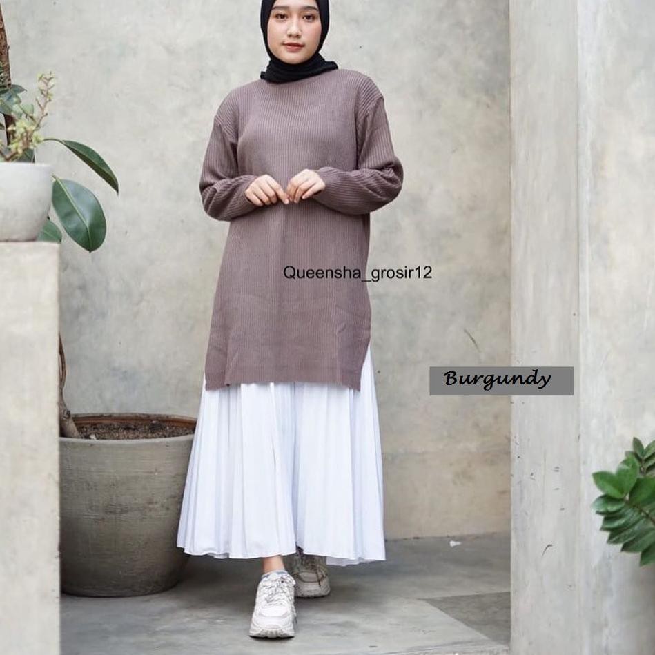 ✼ TUNIK BOXY WANITA/TUNIK JUMBO/TUNIK WANITA/TUNIK RAJUT/BIGSIZE TUNIK ⅍