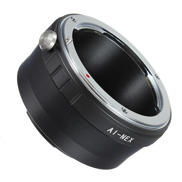 Adapter Lensa Manual Nikon AI AIS PreAi AFD to ke Sony Emount A5000 A5100 A6000 A7 NEX 5 6 7