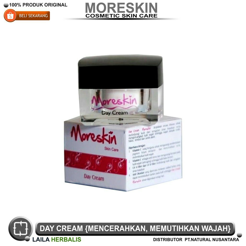 MORESKIN DAY CREAM/KRIM SIANG ORIGINAL