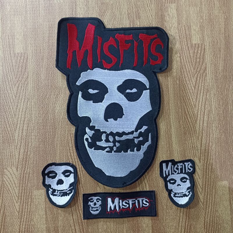 Backpatch bordir emblem Misfits Best Seller