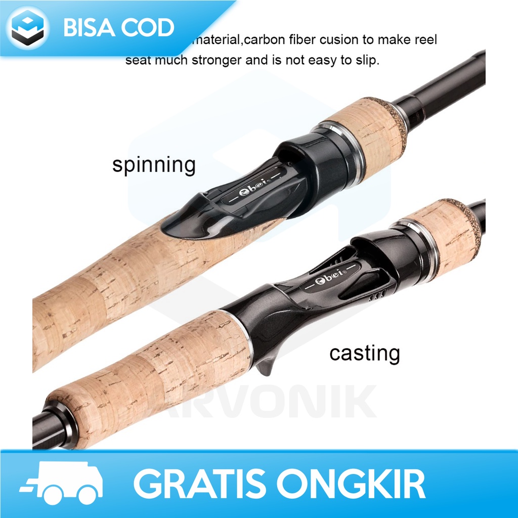 JORAN PANCING IKAN ORIGINAL CARBON 180 210 240 270 cm PANJANG MURAH