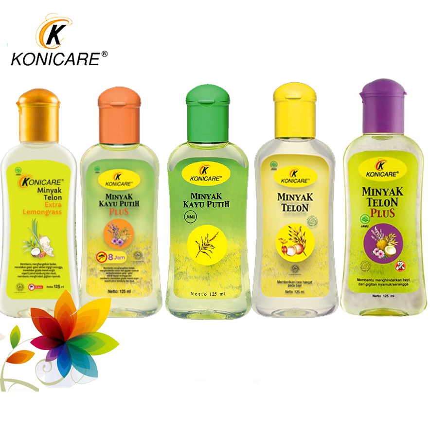 Konicare Baby Oil / Minyak Telon Plus / Minyak Kayu Putih 125mL