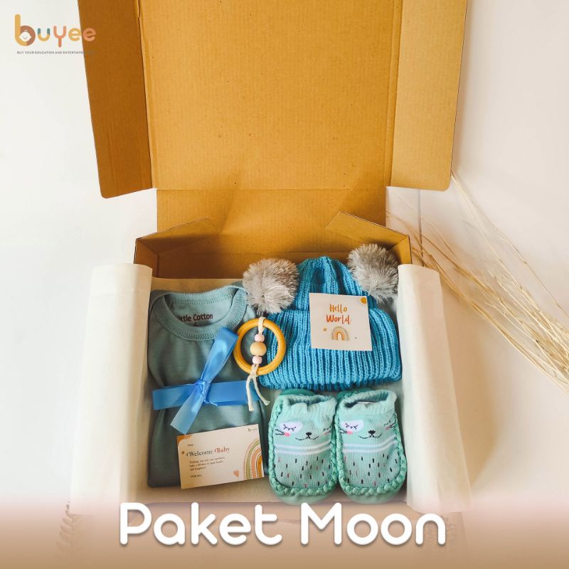 BUYEE GIFT - Hampers Bayi | Kado Lahiran Bayi Laki laki &amp; Perempuan | Baby Gift 0-6 Bulan