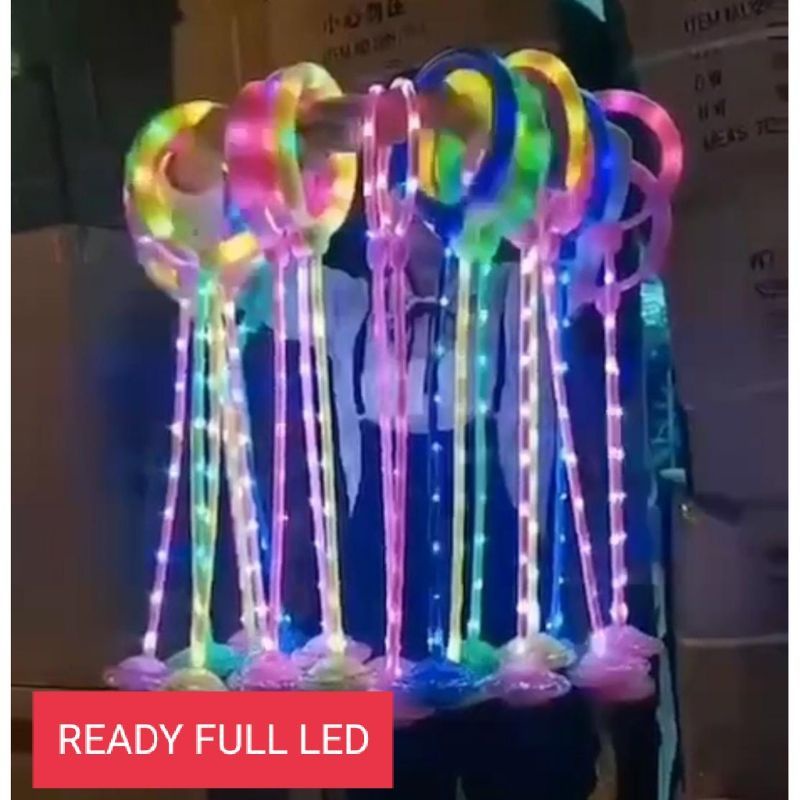 Mainan anak Hulahop kaki LED/full LED