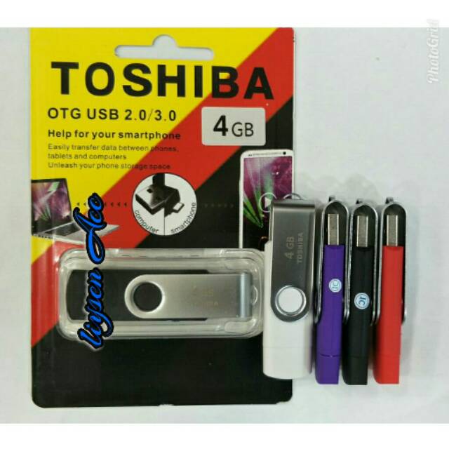 flashdisk&OTG toshiba usb+otg 4GB
