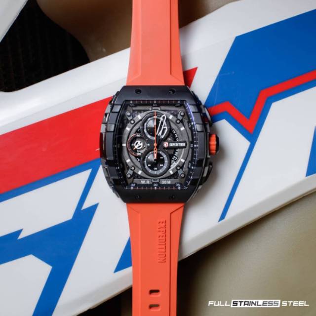 EXPEDITION PRIA E 6782 BLACK ORANGE ORIGINAL