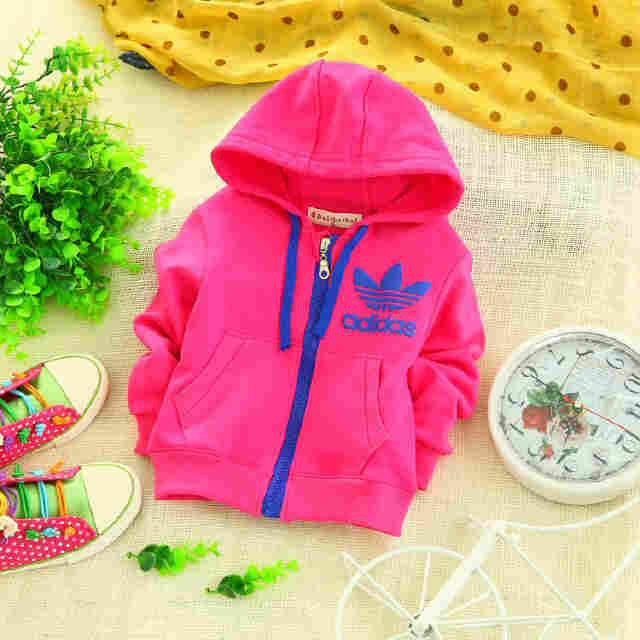 Jaket Impor Anak Lelaki - Jaket adidas PINK