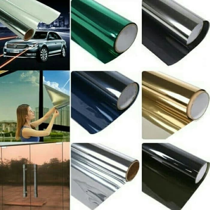 stiker/sticker kaca/kaca film/stiker motif/dekorasi rumah/ one way