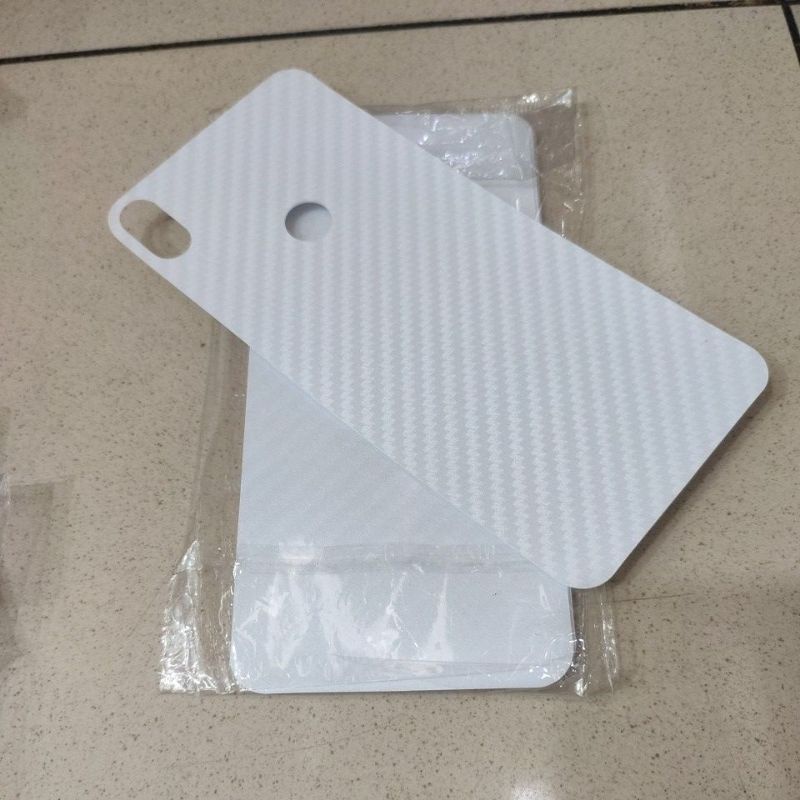 Skin Asus Zenfone Max Pro M1 M2 Rog Phone 3 5 Skin Carbon Back Screen Cover belakang hp