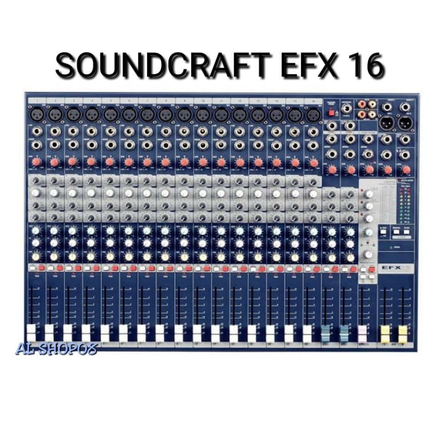 Mixer SOUNDCRAFT EFX16 EFX (16 CHANNEL)