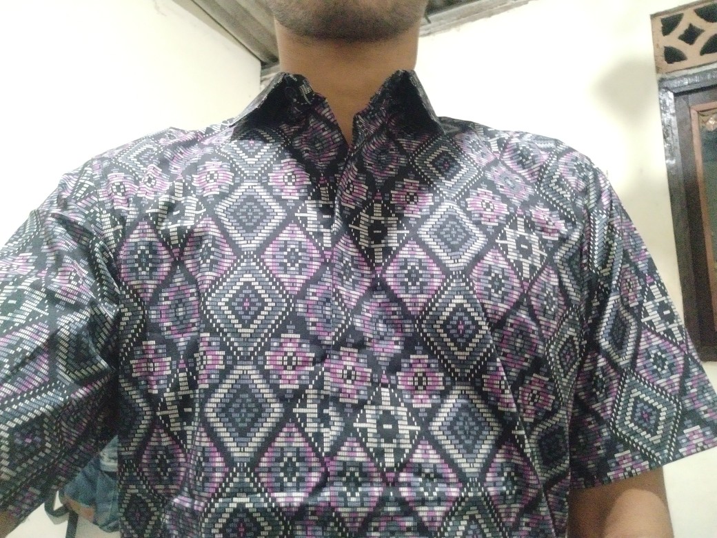 Dgm Fashion   Kemeja Lengan Pendek Batik Songket/batik Songket/batik Pria/kemeja Batik 6087