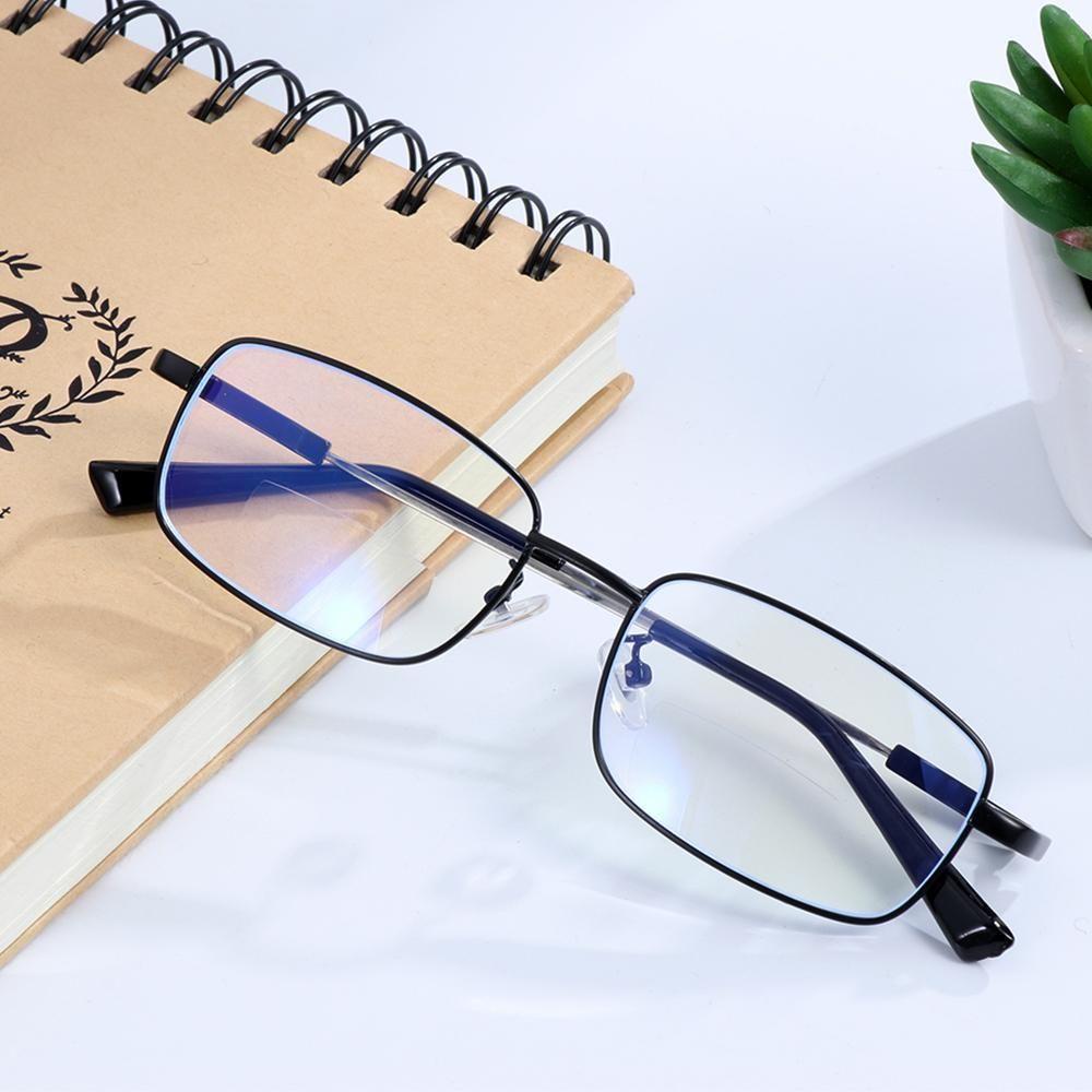 Populer Kacamata Baca Anti Silau Komputer Goggles Memory Titanium Temple Presbyopia Glasses