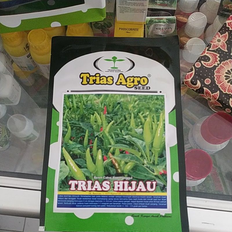 

Trias Hijau kemasan 10gram