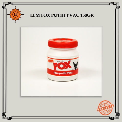 

Lem Fox putih PVac 150 gr