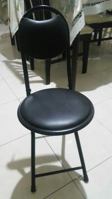 Krisbow Folding Chair Kursi Lipat Bangku Besi Piknik Shalat Sholat