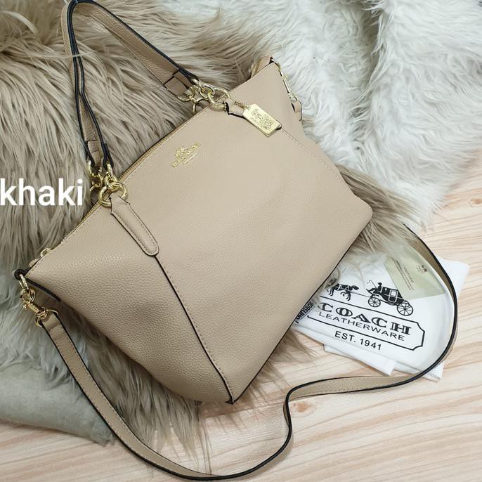 Kualitas Terbaik Tas coach khaki wanita premium quality / C05 STOK TERBATAS