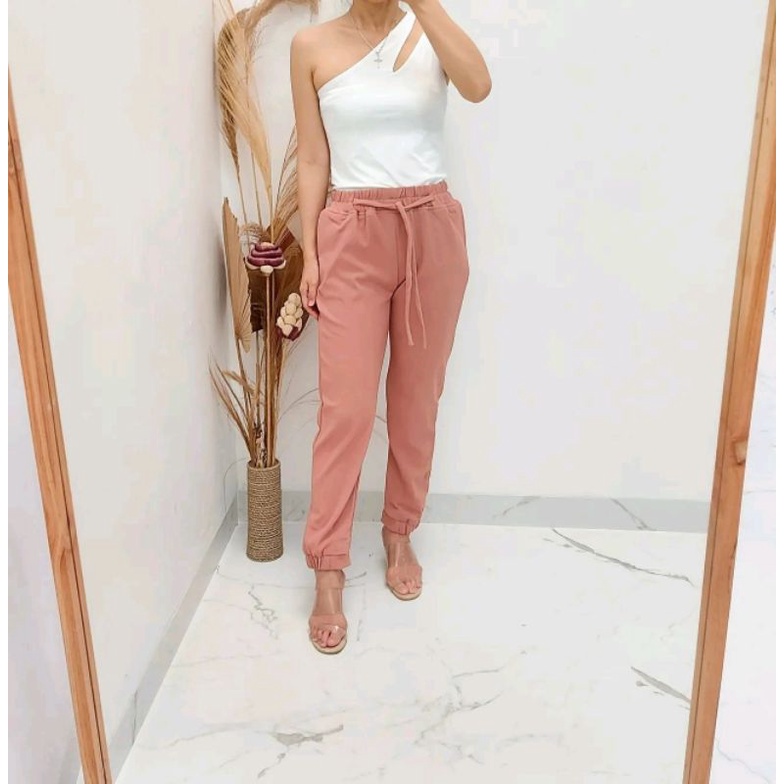 Joger Plain Pants/ Joger pants/Celana murah wanita
