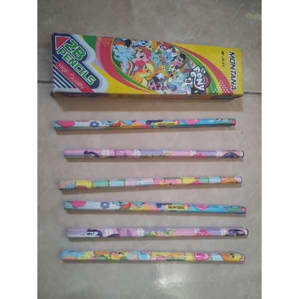 

Pensil karakter 2B montana
