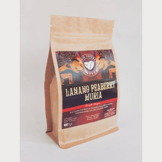 

Kopi Peaberry/biji tunggal Muria Kudus 250gr bubug