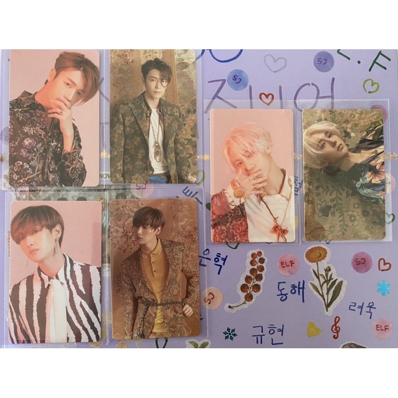 Donghae Eunhyuk Yesung PC Photocard Kihno Replay Set