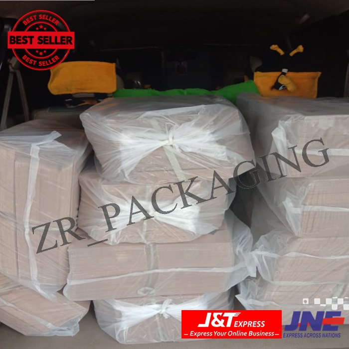 Kardus/packing/kue/donat/tebal/kado/polos/hampers/souvenir/packaging/kardus coklat-3