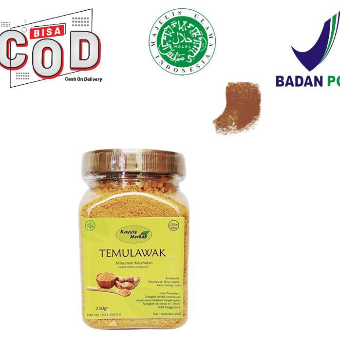 

Kayyis Herbal - Temulawak Bubuk Instan Kemasan Botol 250gr