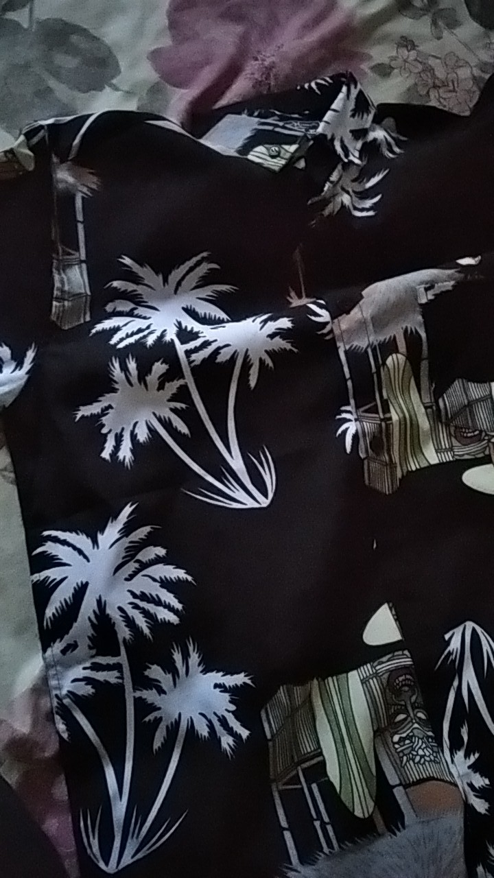 Kemeja Pria Motif Lengan Pendek Distro Casual Kasual