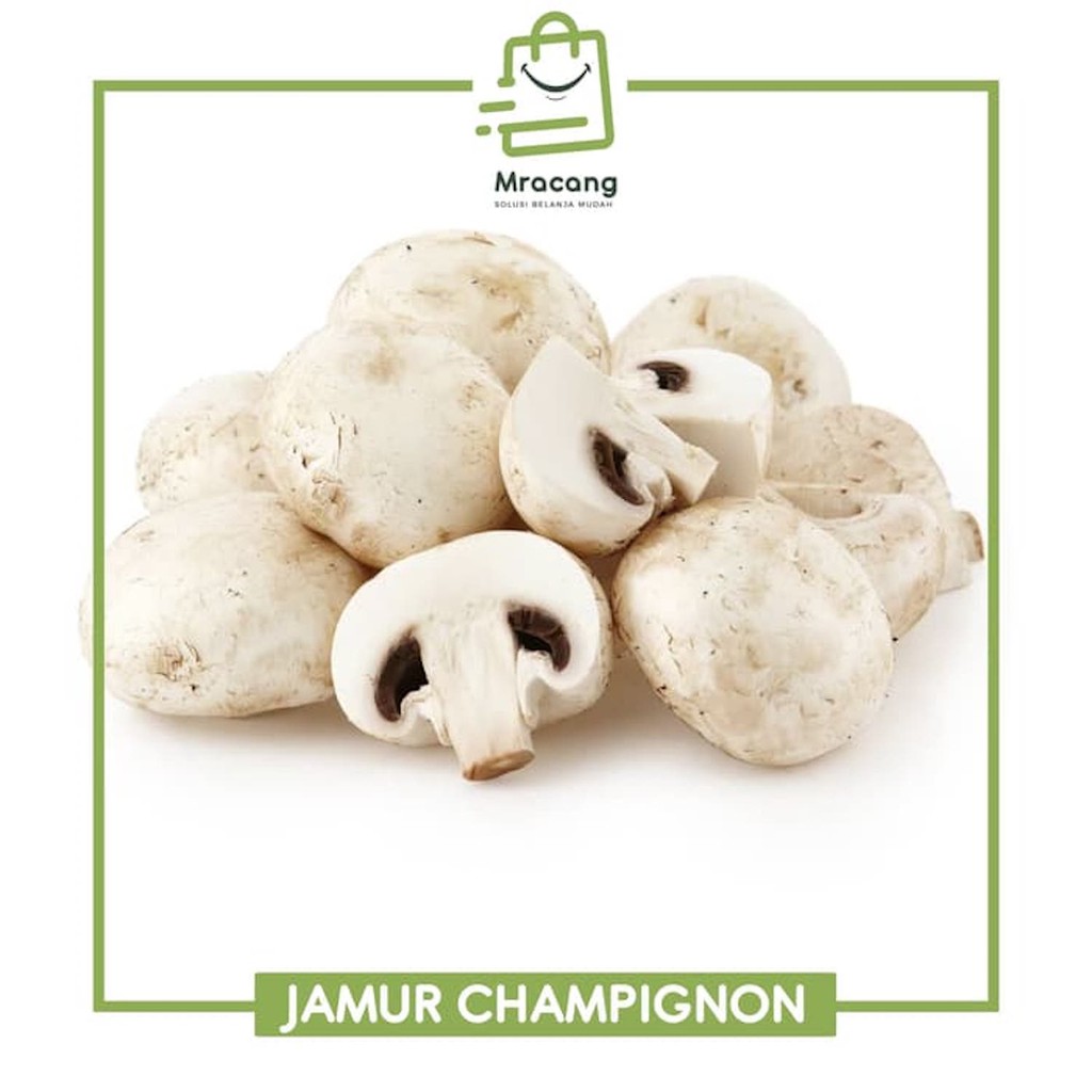 Jamur Champignon / Jamur Kancing - Berat 200gram