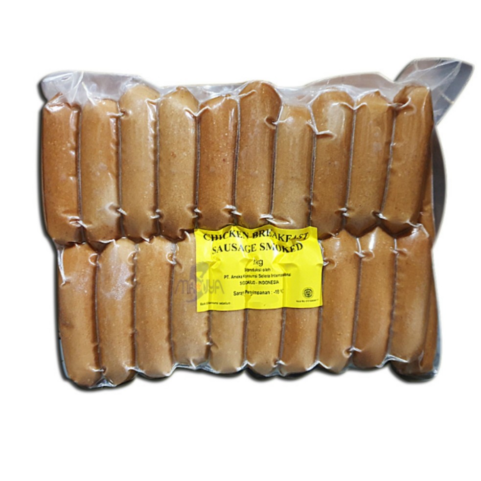 

Sosis Ayam Kansas 1kg (40pce) - F0259