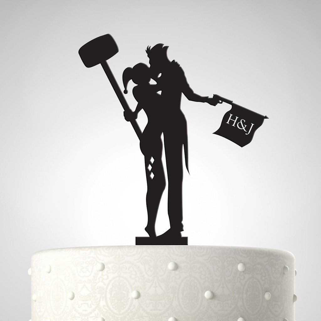 

suicide squad acrylic cake topper