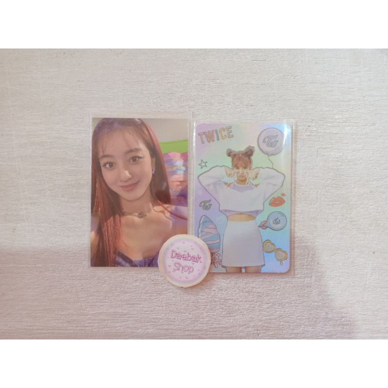Photocard Momo TT holo PC jihyo jeans eyes wide open Twice official nayeon jeongyeon dahyun