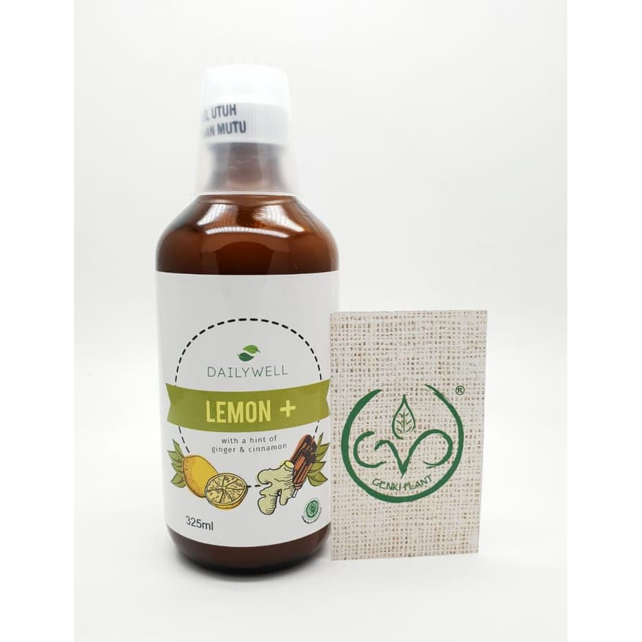 

Daily Well Lemon With Ginger Cinnamon - 325 ml