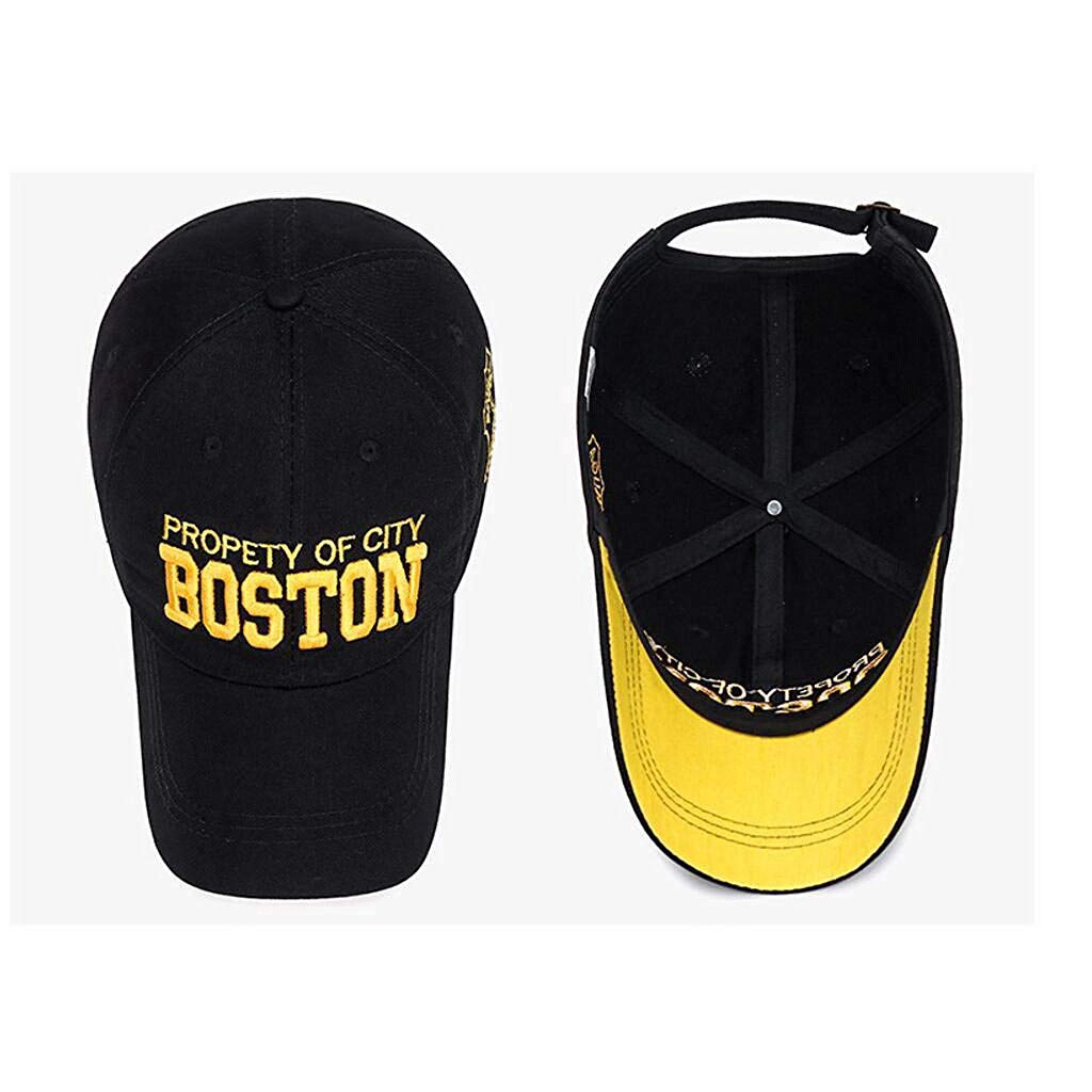 new Baseball Cap Trucker cap visor PROPETY OF CITY BOSTON good quality Letter embroidery Adjustable sumbrero  unisex