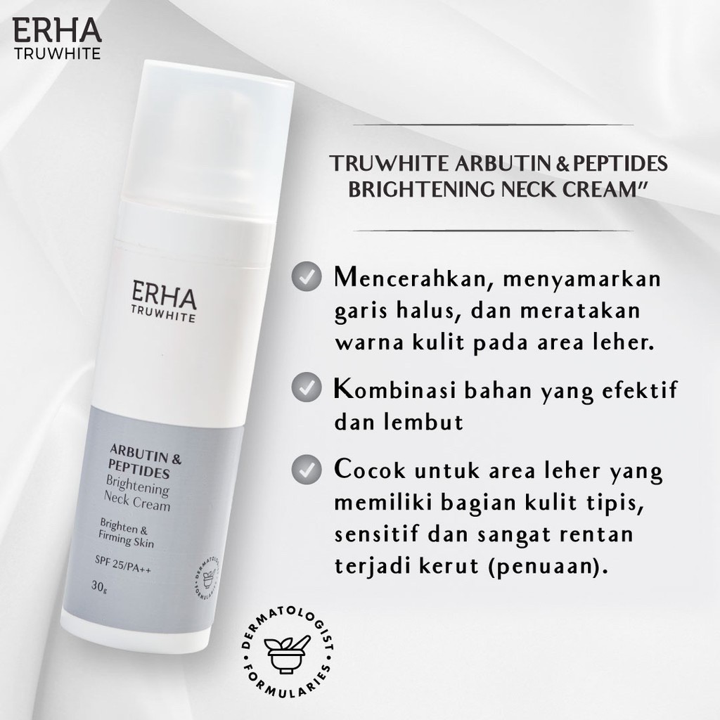 Erha Truwhite Activator Neck Cream - Krim Pencerah Leher