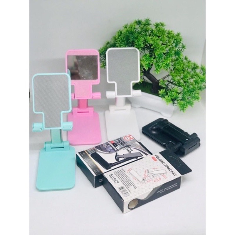 Phone Holder Standing Hp For iphone / Andorid / Tablet / TAB Stand Universal/HP Holder-2 WARNA Promo Sen