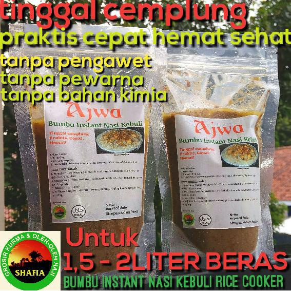 

BUMBU INSTANT NASI KEBULI RICE COOKER / SIAP SAJI / BUMBU PASTA