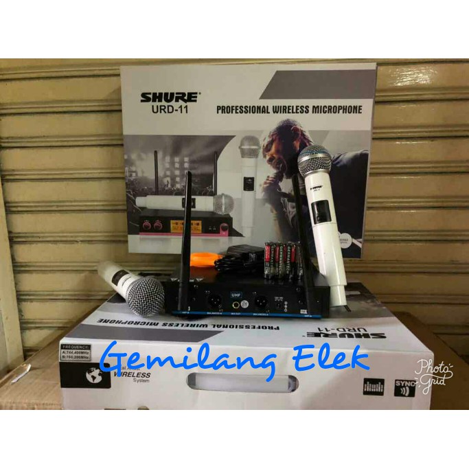 Mic Wireless SHURE URD 11