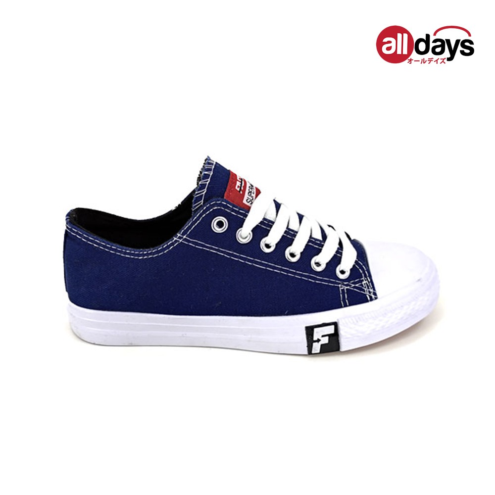 Faster Sepatu Sneakers Casual Kanvas Low Cut Pria Import 2101-005 Size 40-45